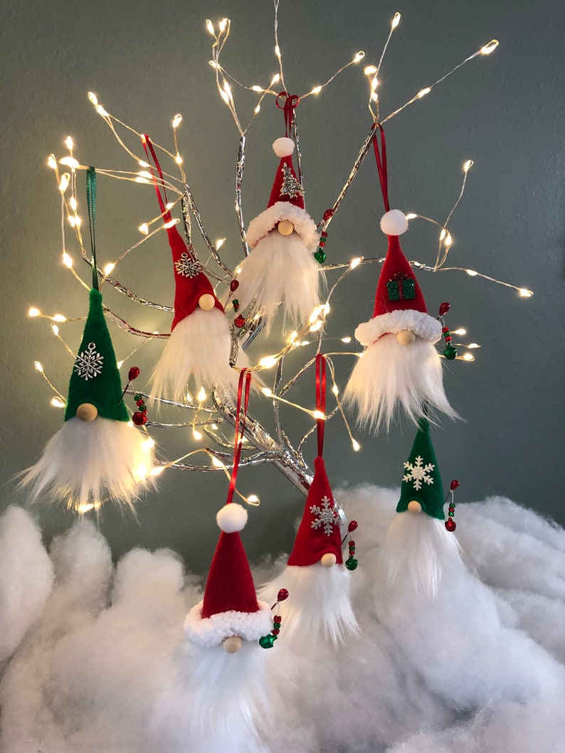 Santa and Holiday Wine Cork Gnomes Etsy