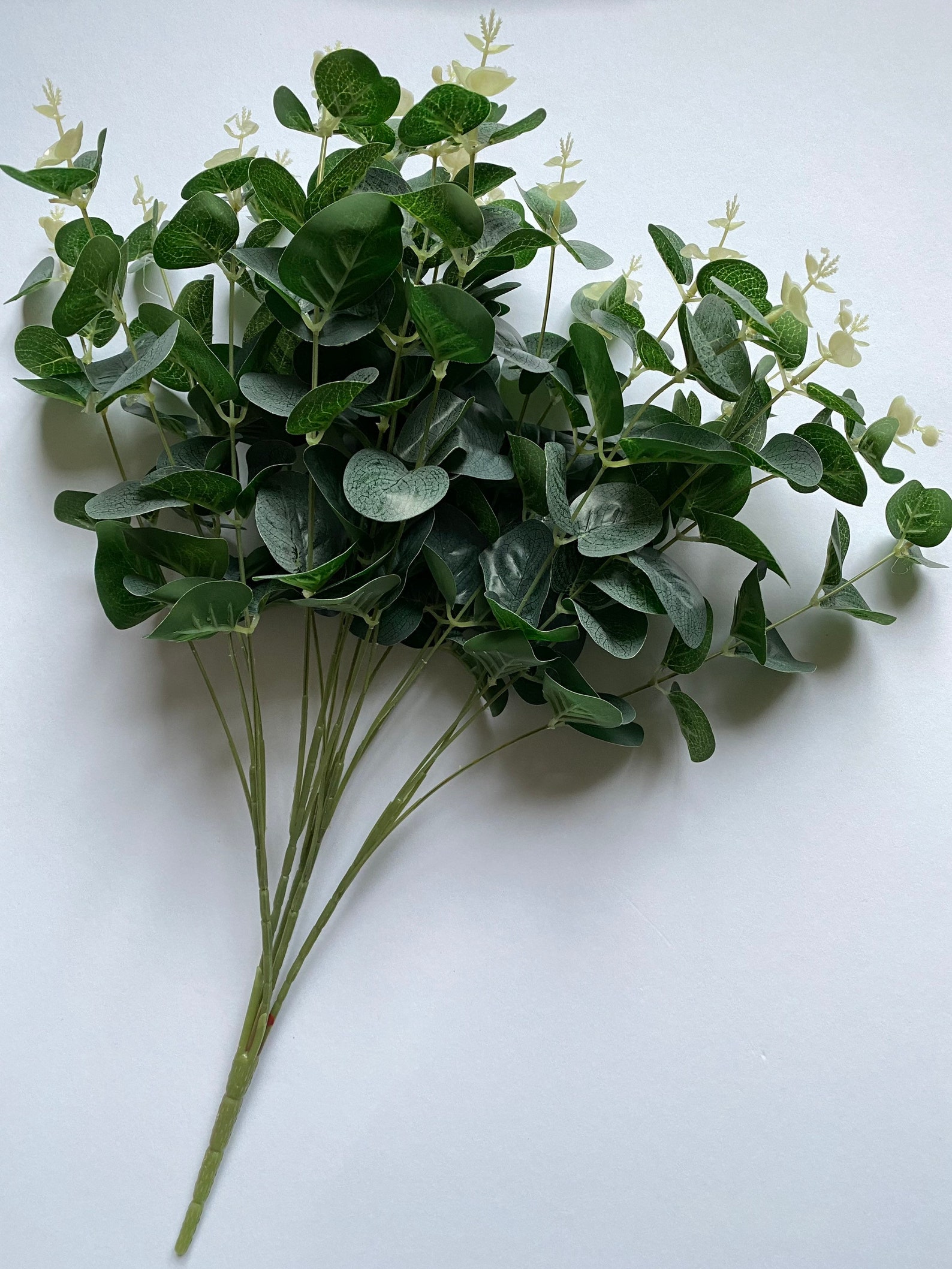 Silk Eucalyptus Bunch Artificial Faux Eucalyptus Etsy