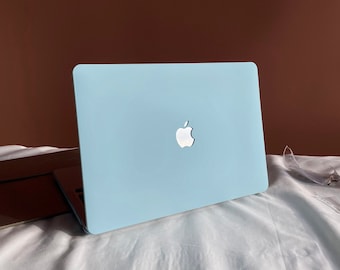 Pastel Blue New Pro Mac Hard Protective Case For Macbook Air 11 13 Pro13 15 16 2008 2020 Inch