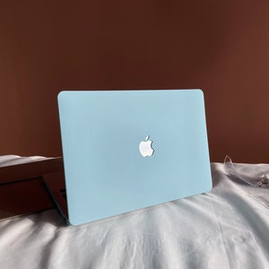 Pastel Blue New Pro Mac Hard Protective Case For Macbook Air 11/13 Pro13/15/16 2008-2020 Inch