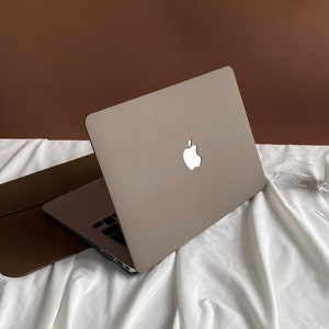 Moderate Brown New Pro Mac Hard Protective Case For Macbook Air 11/13 Pro13/15/16 2008-2020 Inch