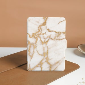 Golden Marble Personalized kindle Case, Kindle Paperwhite Case, All-new Kindle Case Case Cover for Kindle Paperwhite 1-4, Kindle 2019,2022