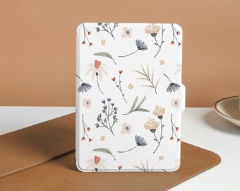 Perle Floral Personalisierte Kindle Hülle, Kindle Paperwhite Hülle, brandneue Kindle Hülle Hülle für Kindle Paperwhite 1-4, Kindle 2019,2022