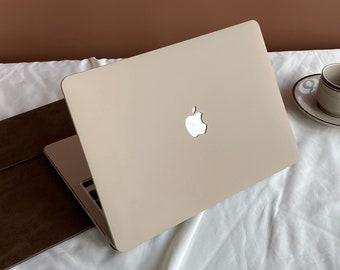 Étui de protection rigide Cinnamon Milky New Pro Mac pour Macbook Air 11/13 Pro13/14/15/16 2008-2023 pouces