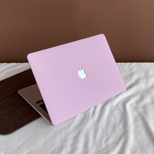 Taro Purple New Pro Mac Hard Protective Case For Macbook Air 11/13 Pro13/14/15/16 Inch 2008-2021