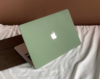 Army Green New Pro Mac Hard Protective Case For Macbook Air 11/13 Pro13/14/15/16 Inch 2008-2021