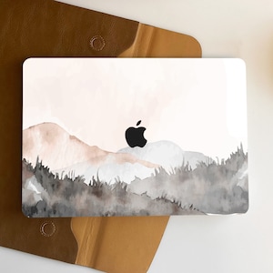 Mountain Painting Macbook Case Personalized Case For Macbook Pro 13/14/15/16 Case, Macbook Air 13 Case, laptop Case