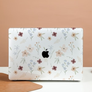 Fresh Flowers Transparent Crystal Clear Hard Case Cover For Macbook Pro 13/14/15/16 Case, Macbook Air 13 Case, laptop Case, A3113