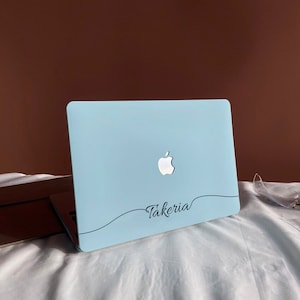 Pastel Blue New Pro Mac Hard Protective Case For Macbook Air 11/13 Pro13/14/15/16 Inch 2008-2021