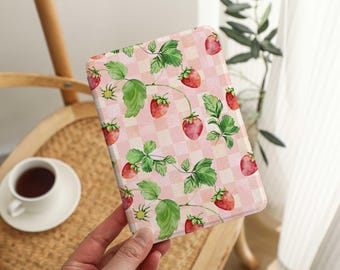 Strawberry Personalized kindle Case, Kindle Paperwhite Case, All-new Kindle Case Case Cover for Kindle Paperwhite 1-4, Kindle 2019,2022