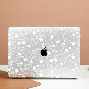 Beautiful Garden Transparent Crystal Clear Hard Case Cover For Macbook Pro 13/14/15/16 Case, Macbook Air 13 Case, laptop Case, A3113