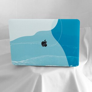 Blue Sea New Pro Mac Hard Protective Case Personalized Name For Macbook Air 11/13 Pro13/15/16 2008-2020 12 Inch