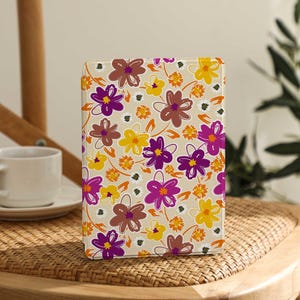 Flower Drawing Personalized kindle Case, Kindle Paperwhite Case, All-new Kindle Case Case Cover for Kindle Paperwhite 1-6, Kindle 2022 2024