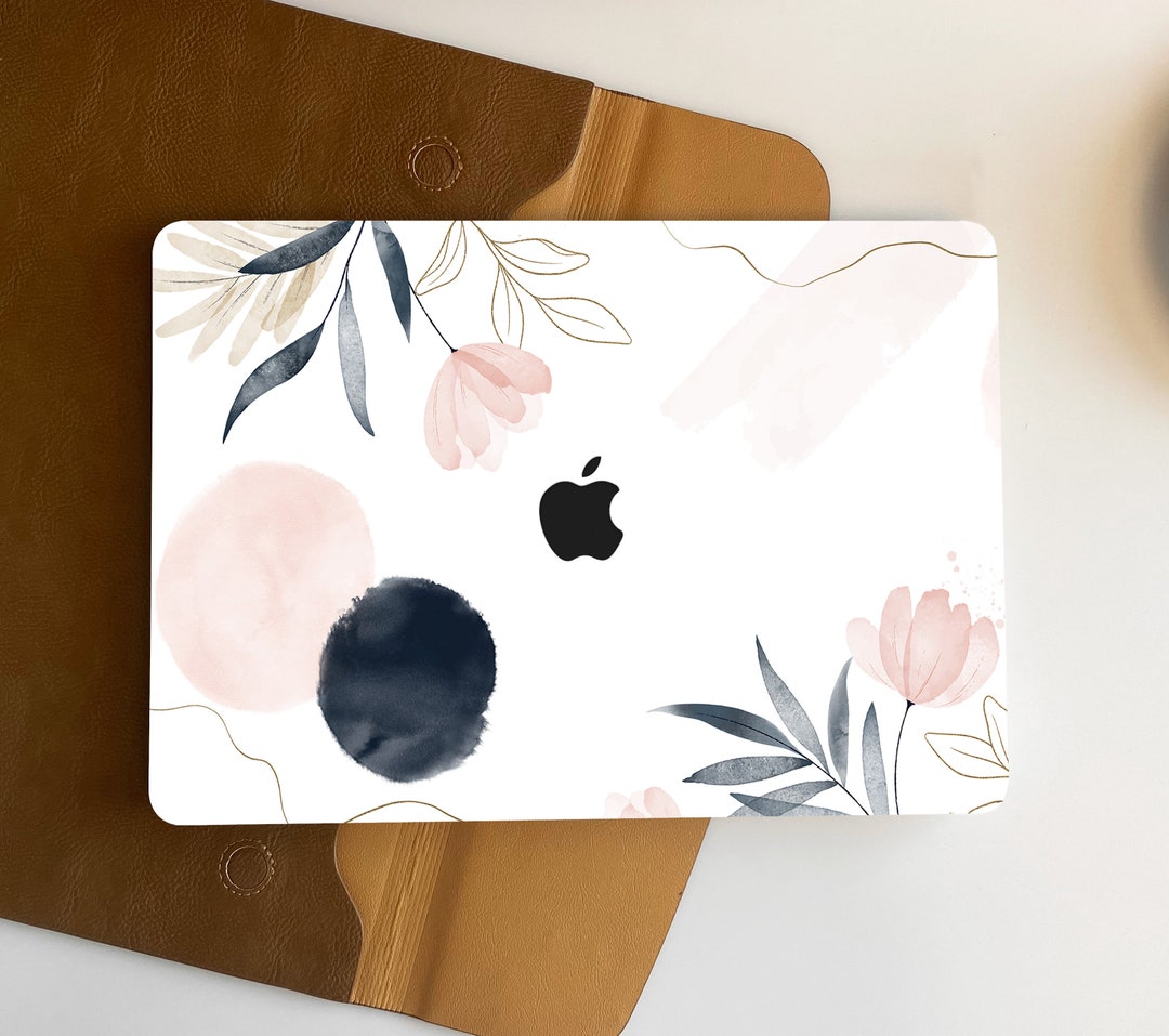 Elegant Aesthetic Flowers MacBook Case Personalized Case for MacBook ...