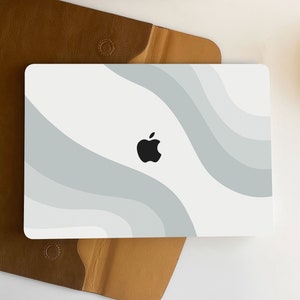 Gradient Gray Art Macbook Case Personalized Case For Macbook Pro 13/14/15/16 Case, Macbook Air 13 Case, laptop Case