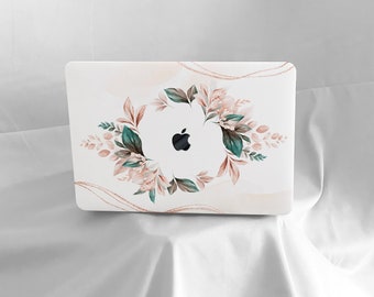 Flower Wreath New Pro Mac Hard Protective Case Personalized Name For Macbook Air 11/13 Pro13/15/16 2008-2020 Inch