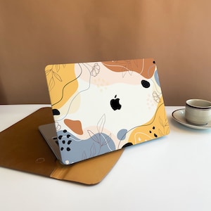 Yellow Beige Fairy Tale Jungle Macbook Case Personalized Case For Macbook Pro 13/14/15/16 Case, Macbook Air 13 Case, laptop Case