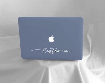 Gentle Blue Macbook Case Personalized Case For Macbook Pro 13/14/15/16  Case, Macbook Air 13 Case, laptop Case