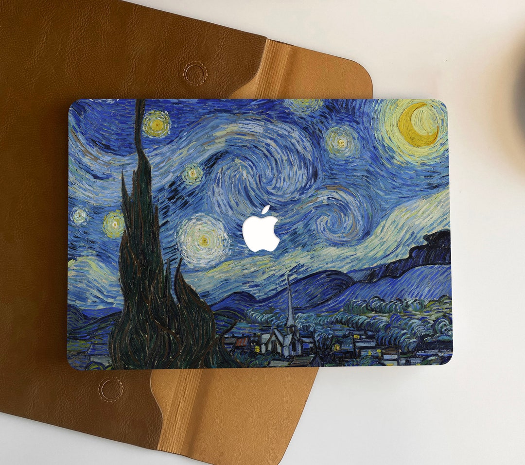 Starry Night Artwork New Pro Mac Hard Protective Case Personalized Name — free download