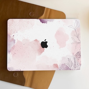 Purple Elegant Macbook Case Personalized Case For Macbook Pro 13/14/15/16 Case, Macbook Air 13 Case, laptop Case