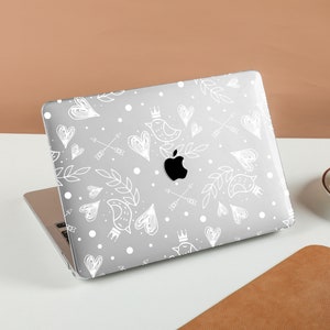 Love Home Transparent Crystal Clear Hard Case Cover For Macbook Pro 13/14/15/16 Case, Macbook Air 13 Case, laptop Case, A3113
