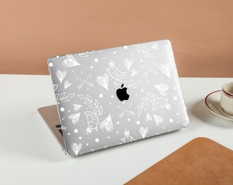 Love Home Transparent Crystal Clear Hard Case Cover For Macbook Pro 13/14/15/16 Case, Macbook Air 13 Case, laptop Case, A3113
