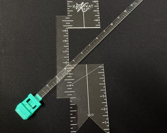 The Incredibow- cheer bow template ruler