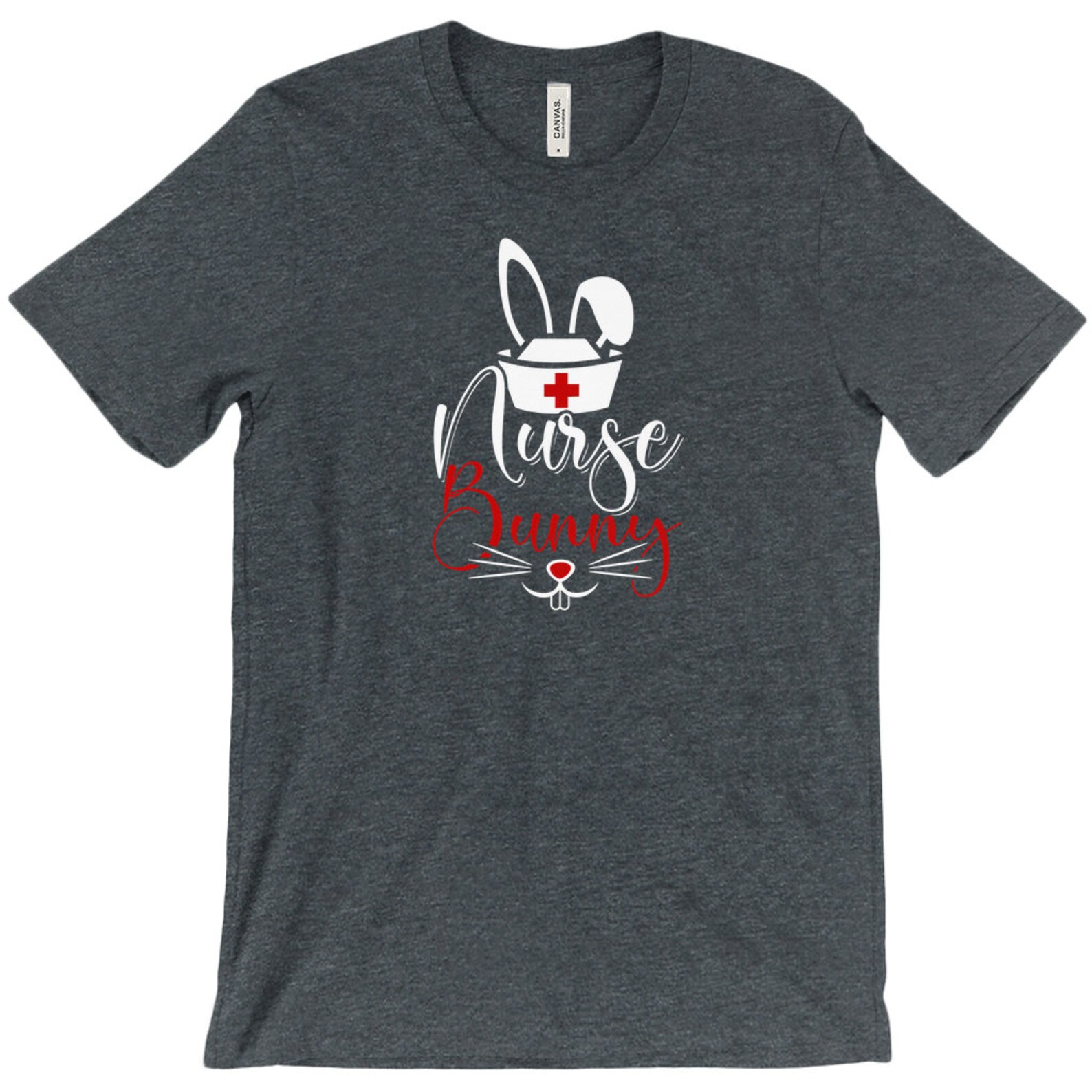 Nurse Bunny Shirt Nurse Easter TShirt Nursing School Easter Etsy