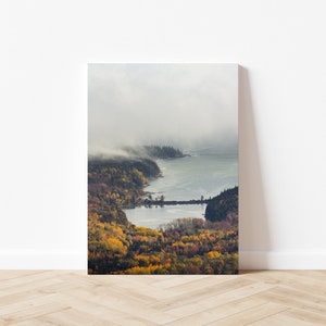 A Stormy Fall Day in Acadia 13x19 Print - Acadia National Park - Bar Harbor, Maine - Large 13x19 Photo Print