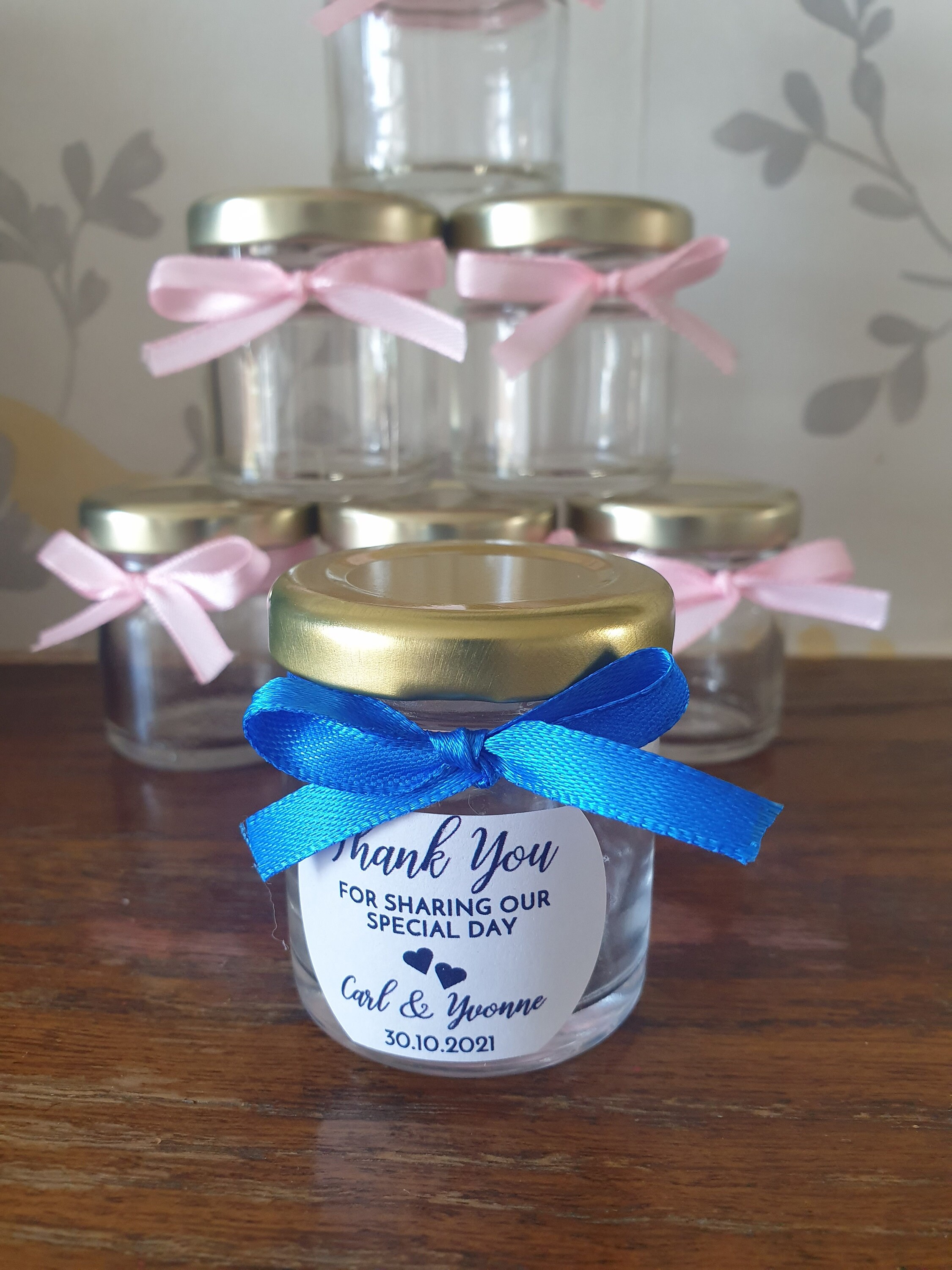 Personalised Wedding Favour Mini Sweet Jars Sweets Not Etsy UK