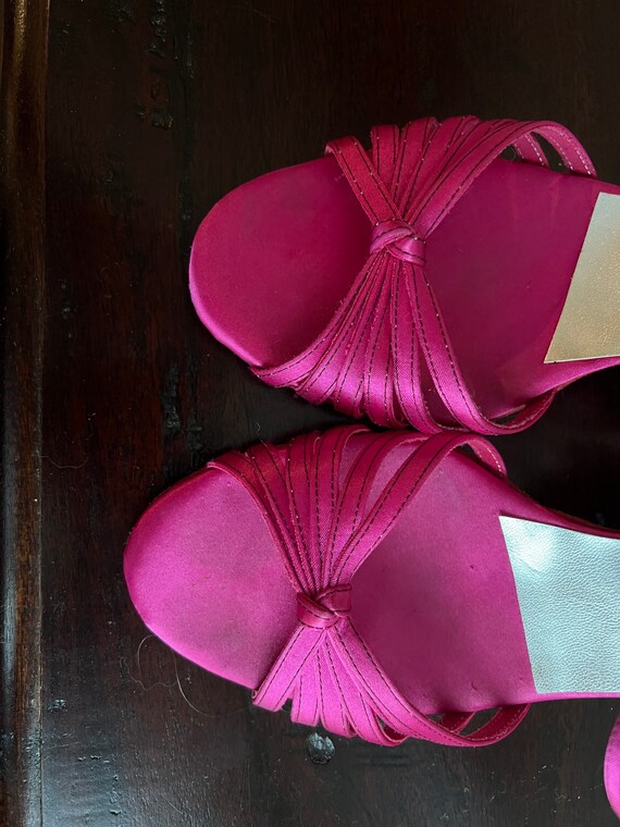 MG Pink Dance Shoes Latin Salsa Ballroom Dance Heels Perfect
