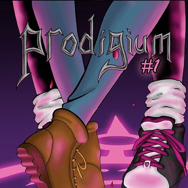 Prodigium issue #1 indie comic book- Rare first run, Popular action webcomic, funny mystery anime, gorgeous superhero manga, beautiful art