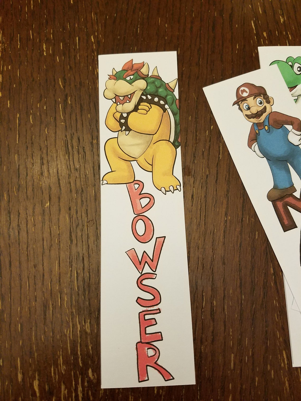 Cute Mario Themed Bookmarks | Etsy
