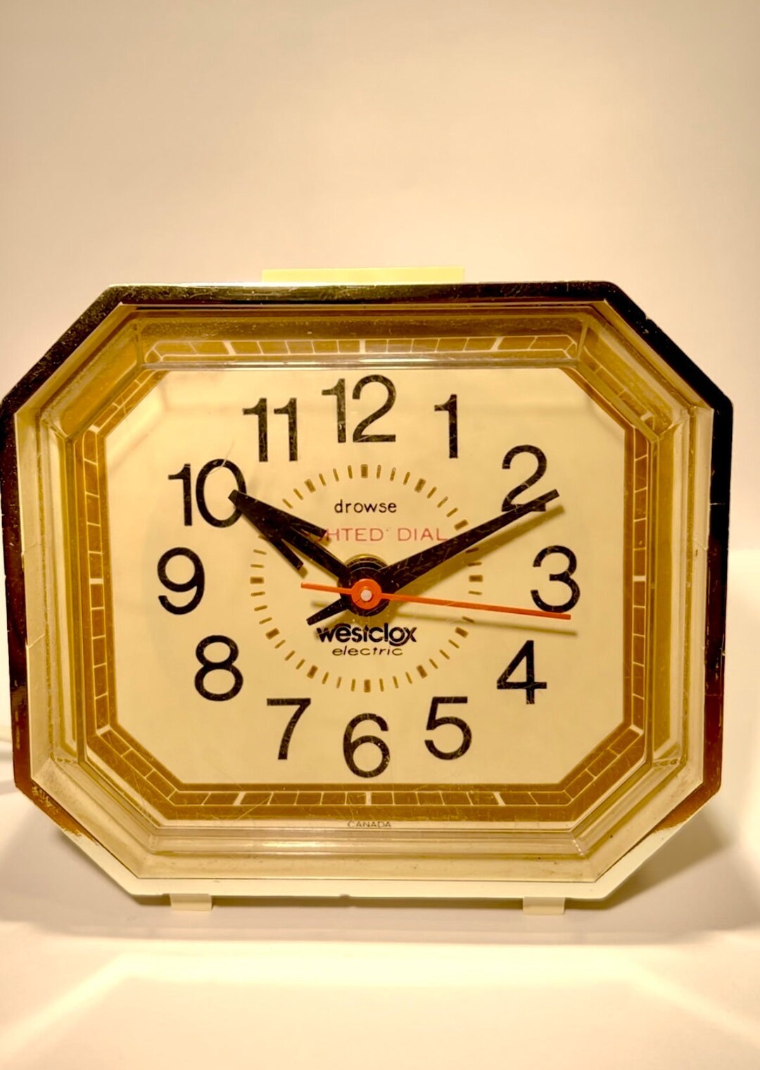 Vintage Westclox Alarm Clock Etsy
