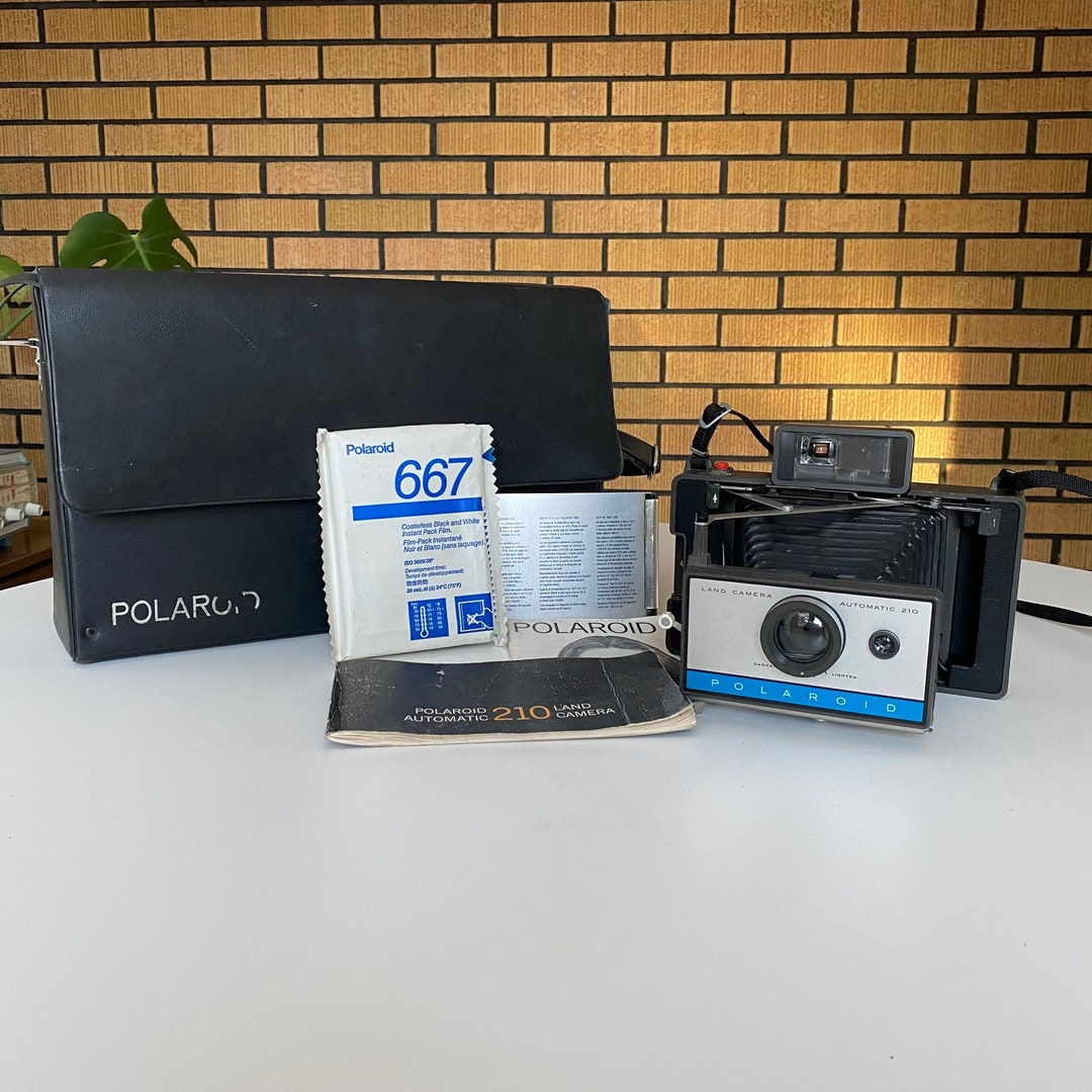 Polaroid Land Camera 210 Automatic Kit Etsy