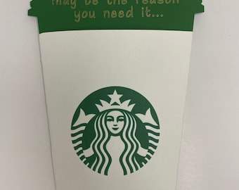 Custom Starbucks Gift Card Holder