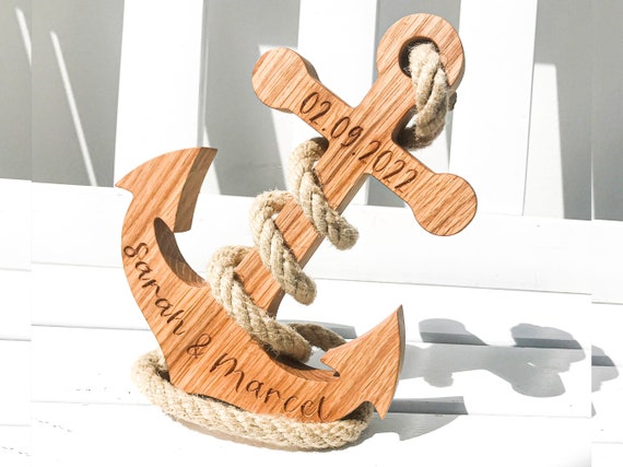 Thoughtful Gifts for Girlfriend, Best Romantic Gift for Her, Creative Gifts  for Women, Romantic Anchor Personalized Girlfriend Present 