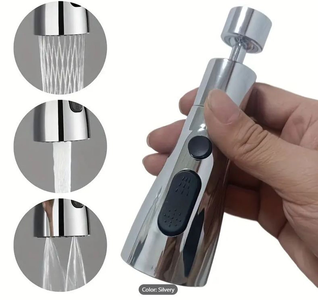 Kitchen Tap Aerator 360 Swivel Faucet Sprayer Attachment Tap Etsy