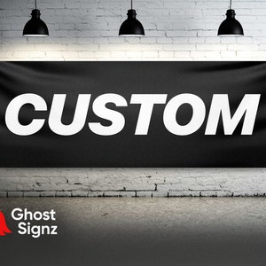 Custom Personalized Home Vinyl Banner - Wall Art Decor Sign Poster - Large Mural - Motivational Inspiration - Any Color Any Size