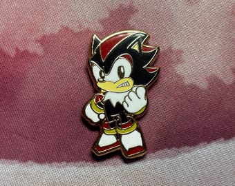 Shadow the Hedgehog Enamel Pin