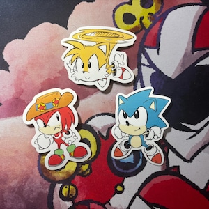 Sonic The Hedgehog Sticker Set
