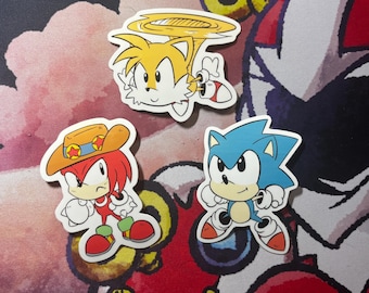 Sonic The Hedgehog Sticker Set