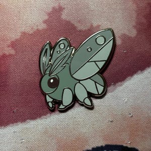 Moth Enamel Pin