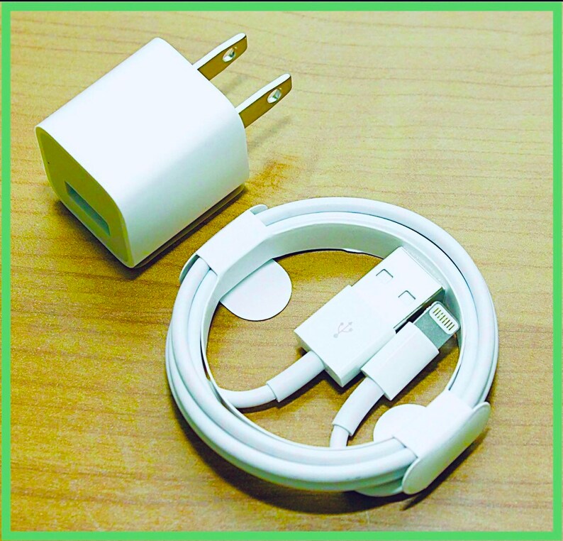 Original Apple iPhone charger for iPhone 678X1112 and Etsy