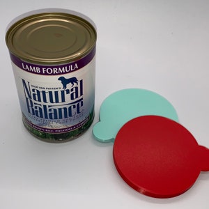 Custom Dog Food Lids, 3D Printed