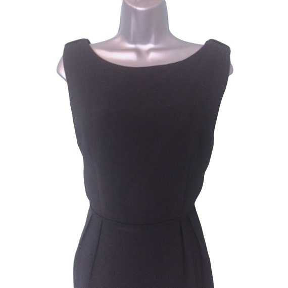 50s Little Black Cocktail Dress by SAMBO Fashions… - image 6