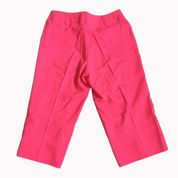 WOOLWORTHS 80s 90s Summer Trousers, Vintage Pink … - image 3