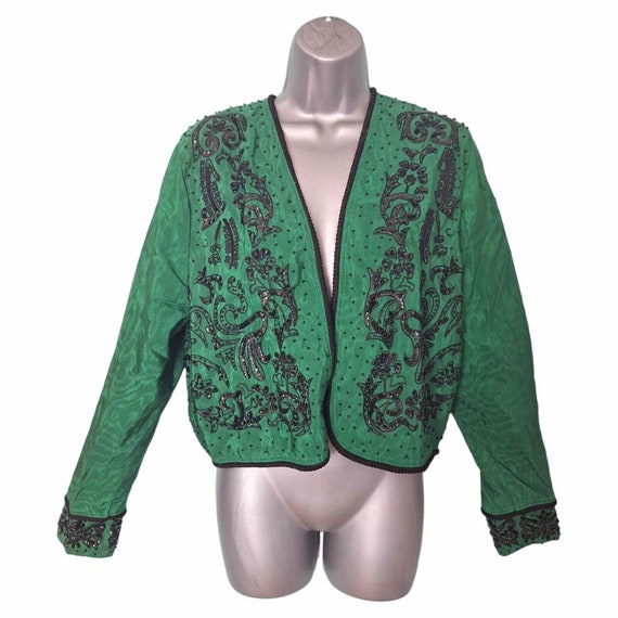 80's Graffiti Print Pants/Jacket Set by Diane Freis