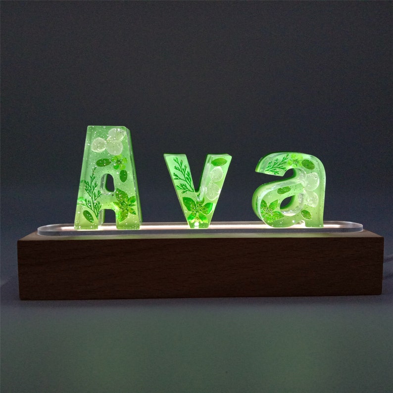 Clear Pink Red Eternal Flower Resin Art Etsy