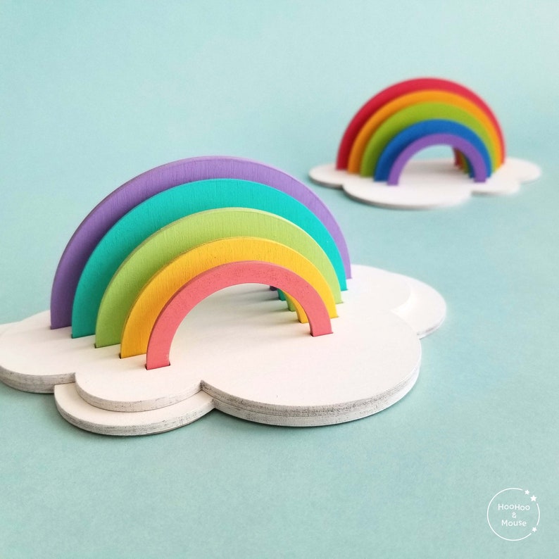 Rainbow paint kit DIY rainbows kid craft birthday gift image 7